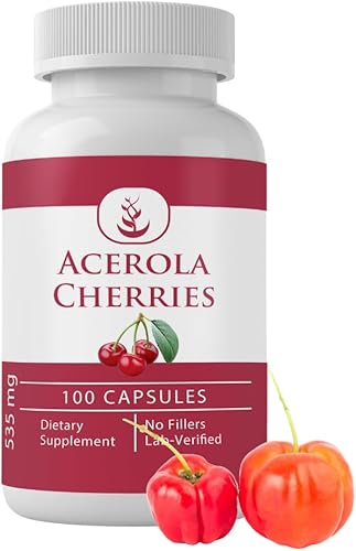 Vista 5 de Pure Original Ingredients Cereza de acerola, (100 cápsulas) siempre pura, sin aditivos ni rellenos