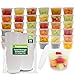 Freshware Food Storage Containers [36 Pack] 16 oz Plastic Containers with Lids, Deli, Slime, Soup, Meal Prep Containers | BPA Free | Stackable | Leakproof | Microwave/Dishwasher/Freezer Safe