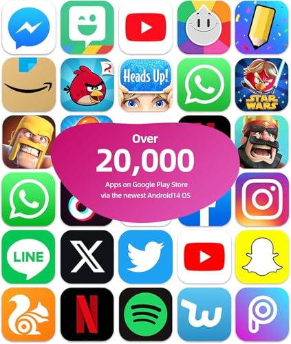 plimpton 2026 Upgraded Kids Tablet, 10 Inch Android 15 Tablet for Kids with Case Included, Octa-Core, Google Kids Space, Parental Control, 4GB+64GB, WiFi, BT5.3, YouTube, Great Gift for Toddler(Pink)