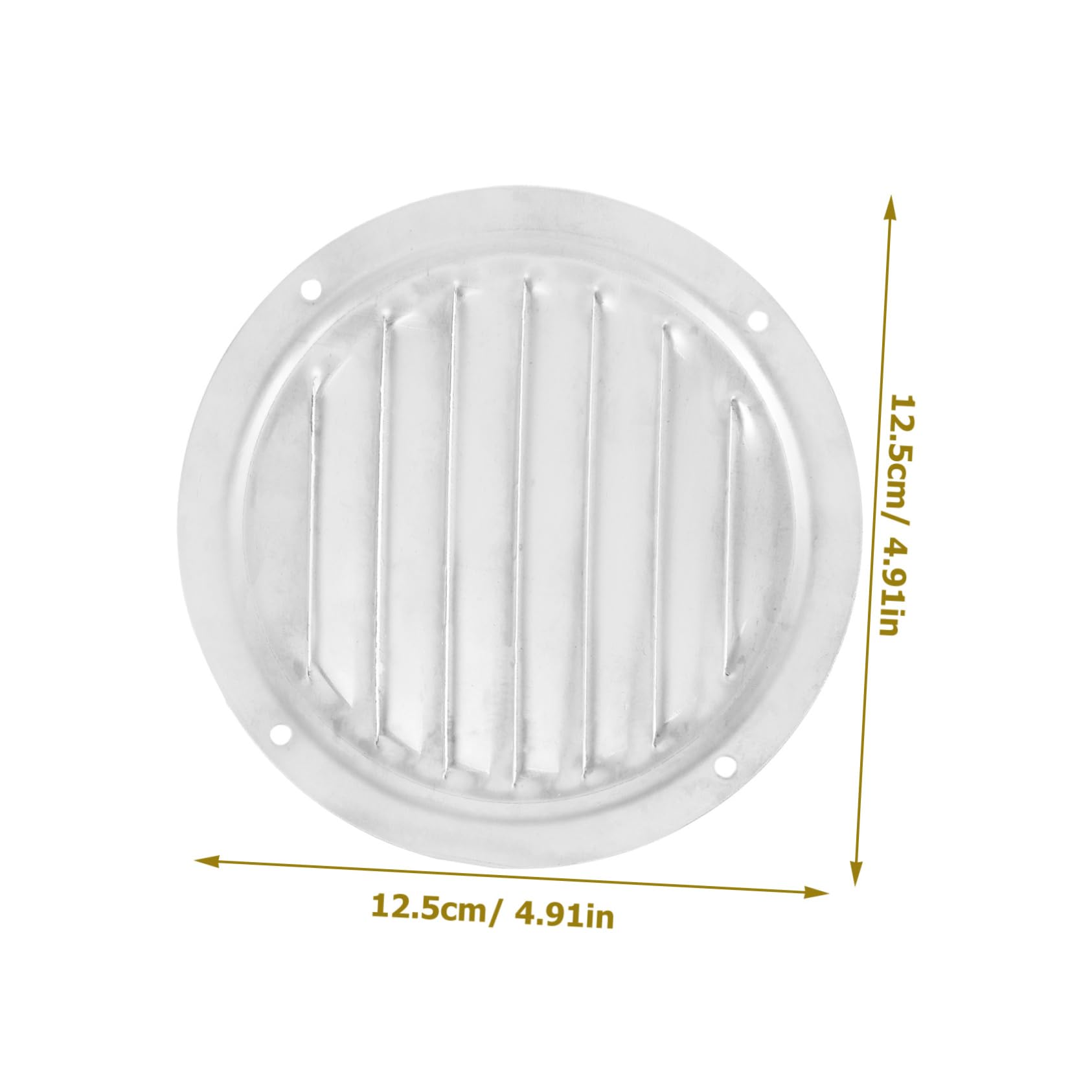 BESPORTBLE Boat Part Flush Louvered Vent for Marine Rv Vent Screen Marine Accessories