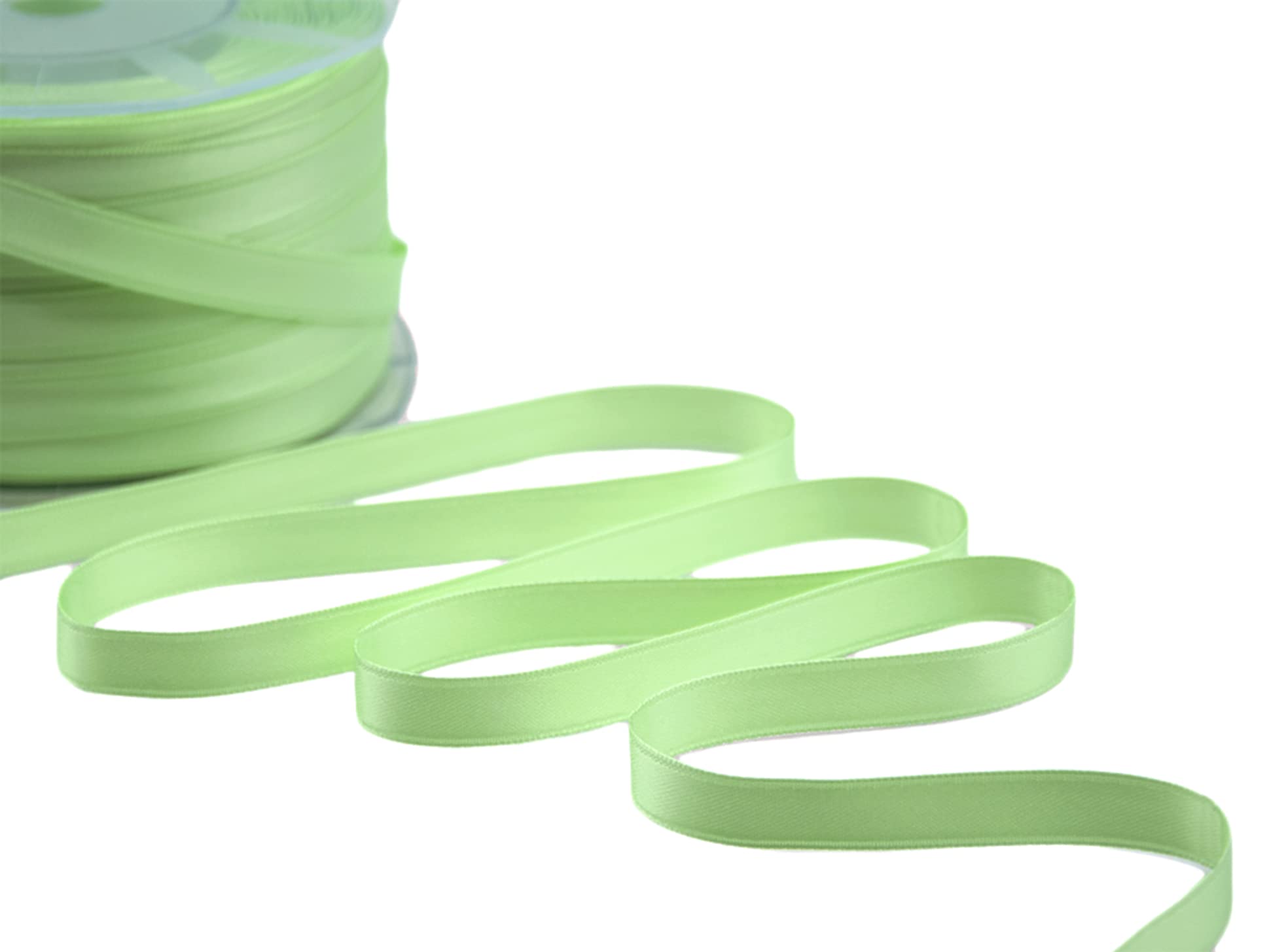 Furlanis Ribbon, Light Apple Green, 10 mm x 25 m