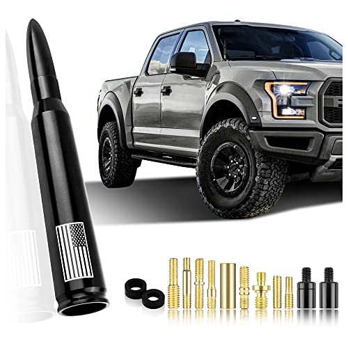 Car Bullet Antenna,Truck Exterior Decoration Accessories Car Vehicle Replacement Antenna Conpatible with Ford...