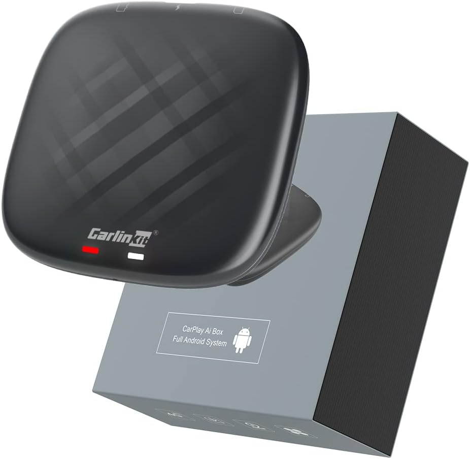 Carlinkit Ai Box Mini, Android 11,3GB+32GB,Built-in GPS