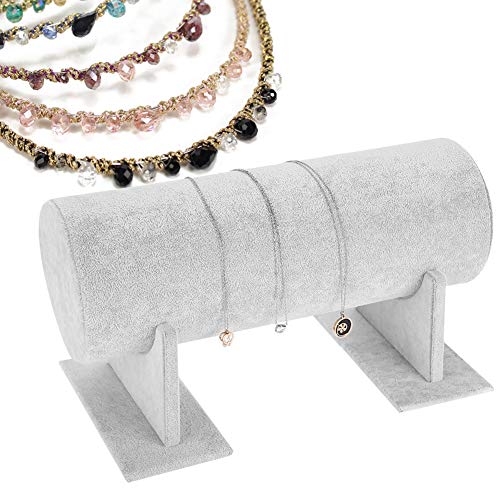 Preisvergleich Produktbild Betued Schmuck-Ausstellungsstand - Halterung für 2-Farbband-Armband-Stirnband für Haarausstellungsstand-Organisator (Grau)