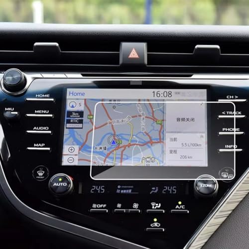 Protection d'écran en verre pour Toyota Camry 2018 7 pouces