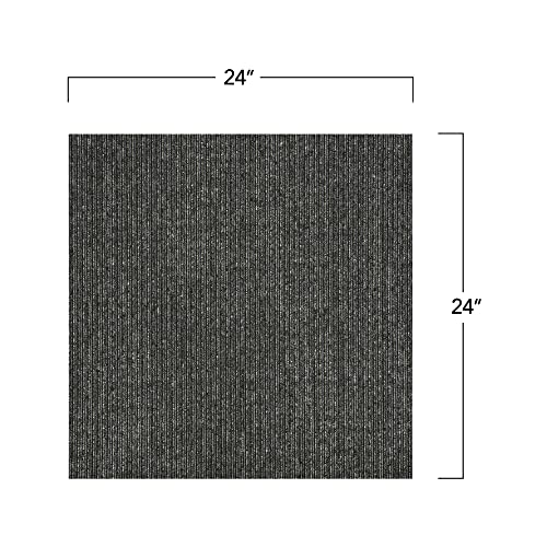 Image of Mohawk Advance 24 inch x 24 inch Berber (Loop pile), 0.09 inch Pile Height, Carpet Tile, PET Fiber, Special Story Color, (24 Tiles), (96 sqft /carton)