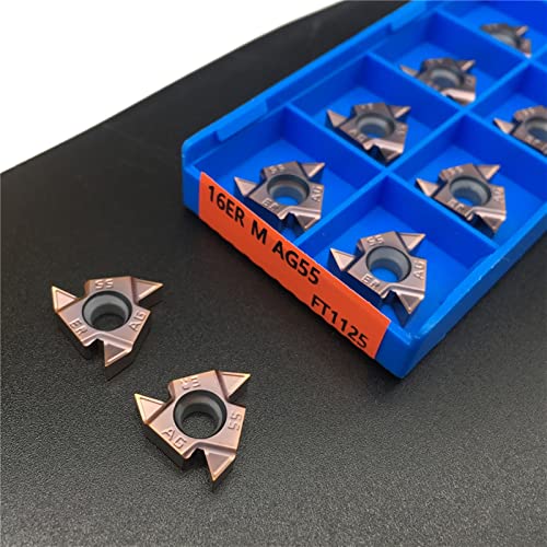 Puntas de carburo para torno 10 piezas AG55 AG60 FT1125 miniatura 3