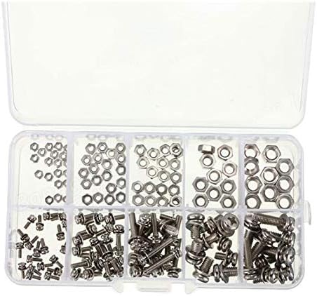 Screw nut set M2 M2.5 M3 M4 M5 Round head screws