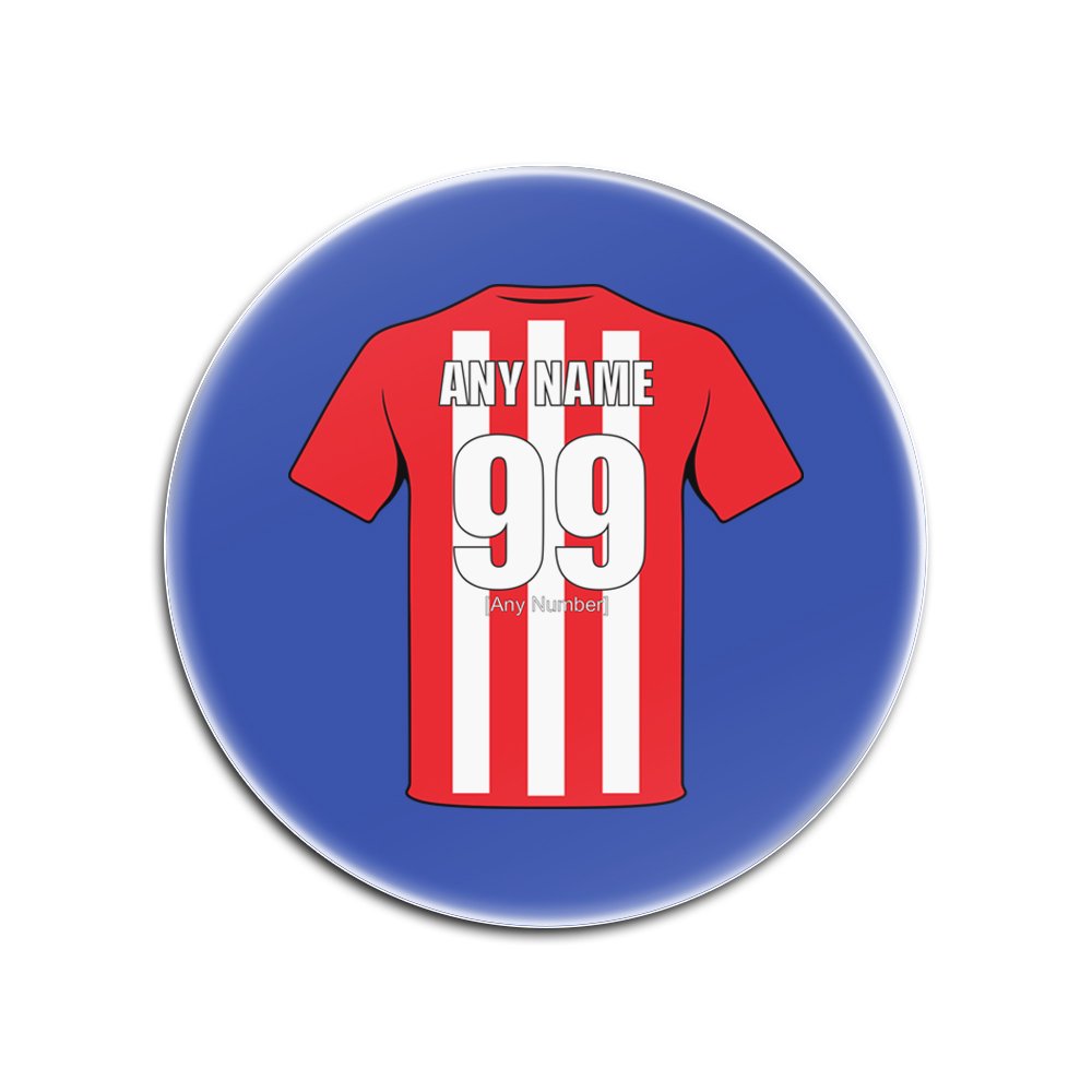 Sottobicchiere In Vetro Personalizzato UniGift – Tema Calcistico Southampton – Regalo Unico Con Nome O Messaggio