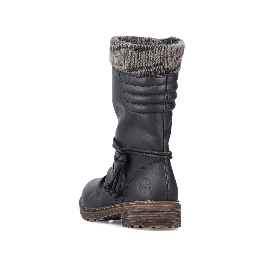 Rieker Damen Winterstiefel Z4755, Frauen Stiefel, wasserabweisend, riekerTEX