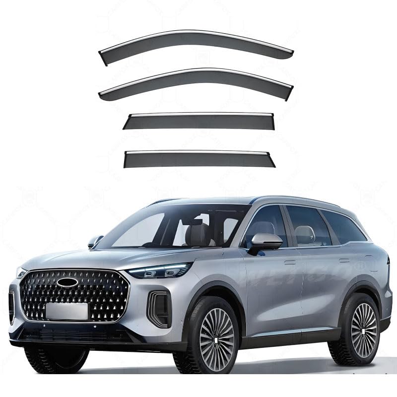 Déflecteurs de vent auto Chery Tiggo 8L pour ventiler l'habitacle en voyage