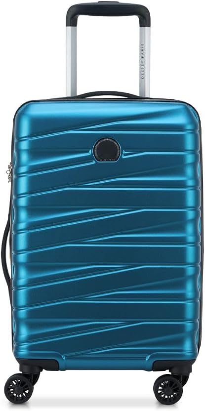 Delsey paris Tiphanie 66 cms Medium Check-in Polycarbonate Hardsided 8 Wheels Spinner Luggage/Suitcase/Trolley Bag