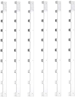 Metal Beehive Frame Strips Spper Tool, 6 Piezas de Contenido de Contratación de Abejas de Láser 6pcs para apicultores: Herramientas Esenciales para el Soporte y Reparación del Marco de la Colmena