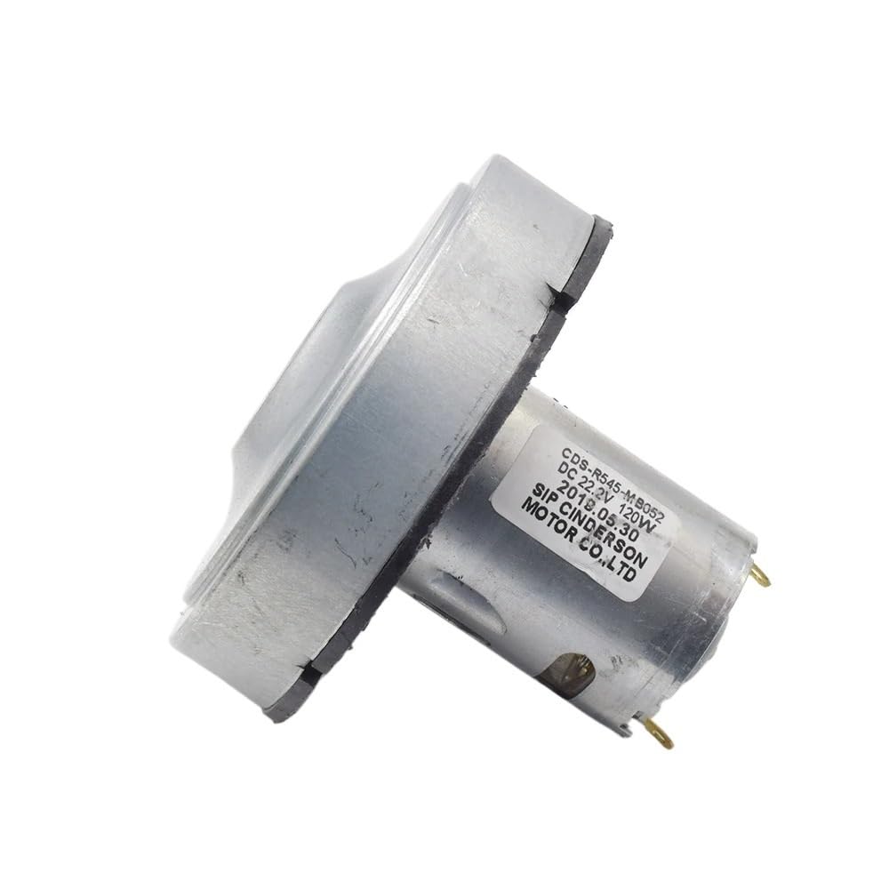 Motorino Elettrico, Motore Elettrico Micro 36mm RS-545 Motore Motore Turbo Ventola DC18V-24V 21.6V 22.2V 120W Ventola for aspirapolvere Portatile ad Alta Potenza