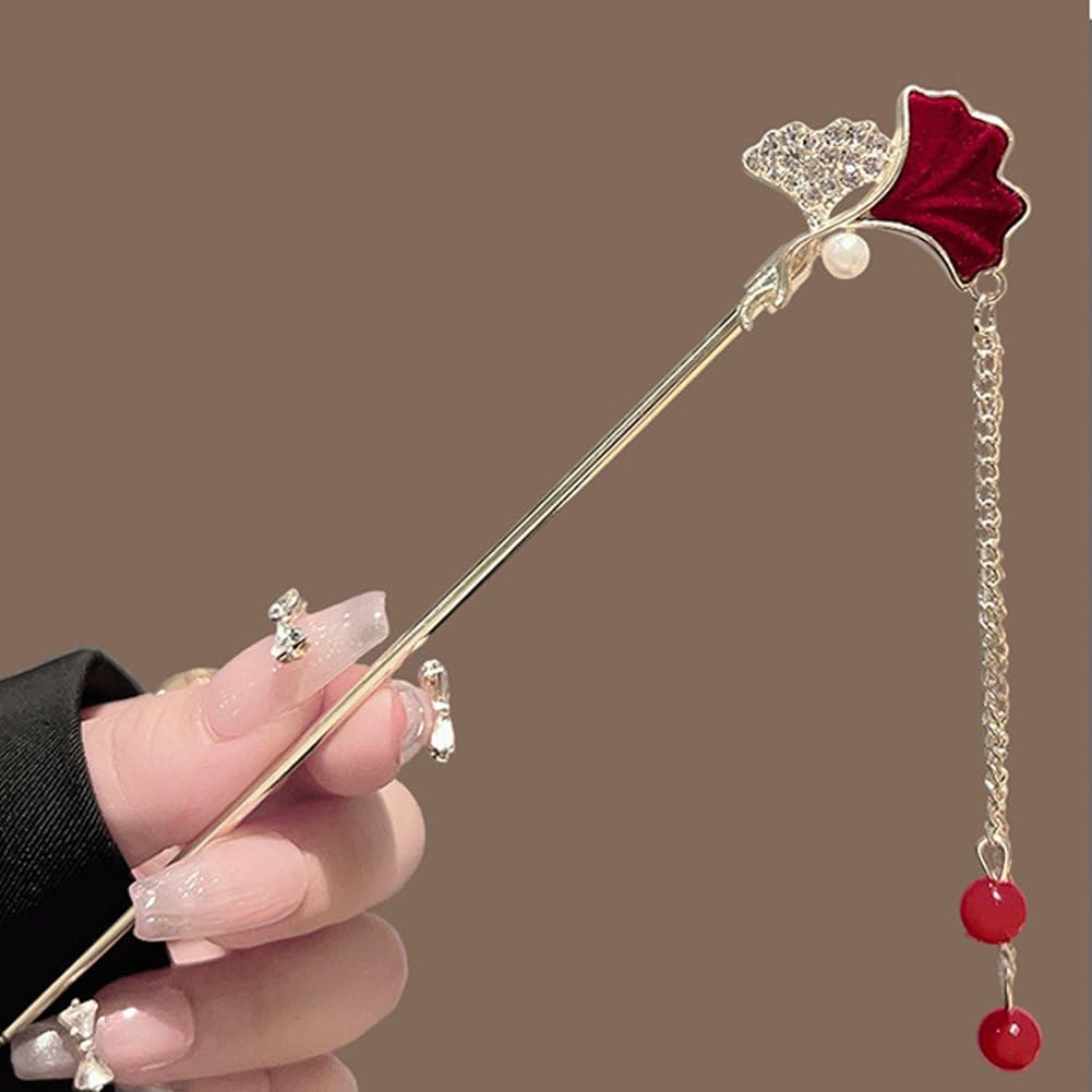 Spinka do włosów z frędzlami, spinki do włosów z kwiatami i frędzlami do sukni ślubnej, chiński ornament