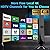 2026Wave Max TV Antenna - Long Range Indoor Digital HDTV Broadwave Antenna with Smart Signal Amplifier, Supports 8K 4K 1080p, 600+ Mile Range, Beamforming Tech for Local & Distant Channels (1)