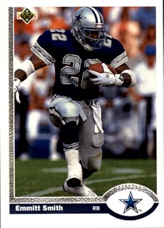 emmitt smith football card worth