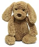 Material resistente Jellycat- Bashful Toffee Puppy, Peluche, M (BAS3TPUS)
