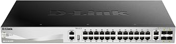 D-Link 30-Port Multi-Gigabit Fully Managed Ethernet Switch | 24 2.5G + 2 10G + 4 10G/25G SFP28 Ports | L3 | 6kV Surge Protection DMS-3130-30TS