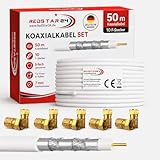 câble coaxial 11prtc ph classe a 𝐀𝐩𝐩𝐥𝐢𝐜𝐚𝐭𝐢𝐨𝐧𝐬 𝐕𝐚𝐫𝐢é𝐞𝐬 : Compatible avec la réception TV terrestre DVB-T/T2 et les systèmes radio DAB/DAB+. Transmission de signal parfaite pour différentes normes de réception.