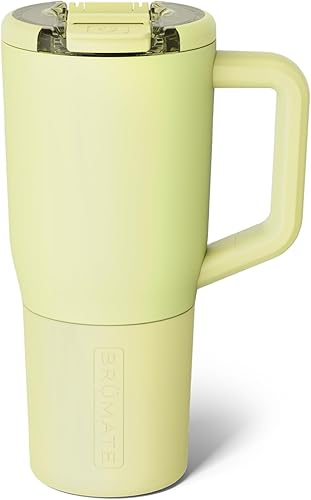 Miniatura 30 de BrüMate Müv – Taza térmica para café, 100% a prueba de fugas, con asa y tapa, de acero inoxidable y doble capa para viajes, de 25 onzas, color lila
