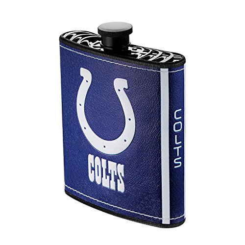 NFL Indianapolis Colts Plastic Hip Flask, 7-ounce