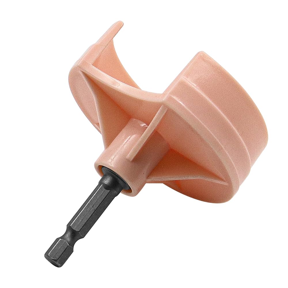 Adaptador para máquina de Tejer, manivela con Broca de Acero Hexagonal para máquina de Tejer, 48 Agujas, Color Rosa