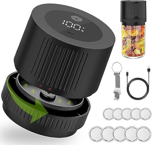 SOONHUA Elektrisches Vakuumiergerät für Einmachgläser