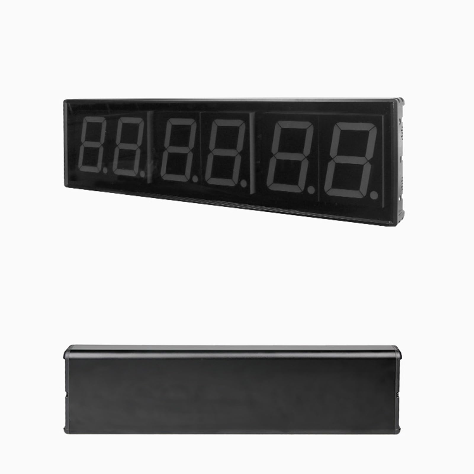 Minuteur et Chronomètre Digital Portable, Timer Sport avec TéLéCommande, 12/24H Horloge pour Fitness, Workout, Home Gym