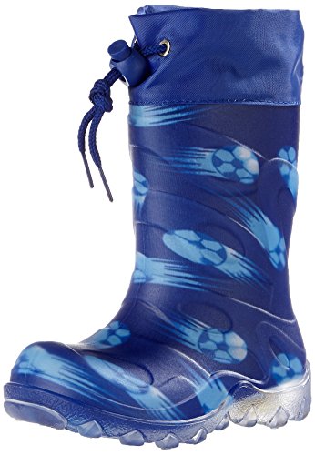 Beck Fußball, Botas de Nieve Niños, Azul (Blau 34), 33 EU