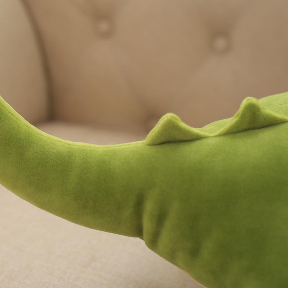 Crocodile Plush Toy Stuffed Animal 26 Inch Green Large Giant Alligator Animal Stuffed Plushies Super Soft Cute Cuddly Pillow Cushion Stuff Dolls Xmas Gift for Children Kid Boys Girls, 26Inches