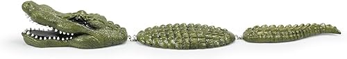 Miniatura 7 de Aquascape 93000 Señuelo de cocodrilo flotante, 34 pulgadas, verde