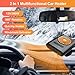 12V Car Heater,200W Portable Car Heater for Vehicle Car Windshield Heater Defrost Defogger Car Heater That Plugs Into Cigarette Lighter (Orange Black)