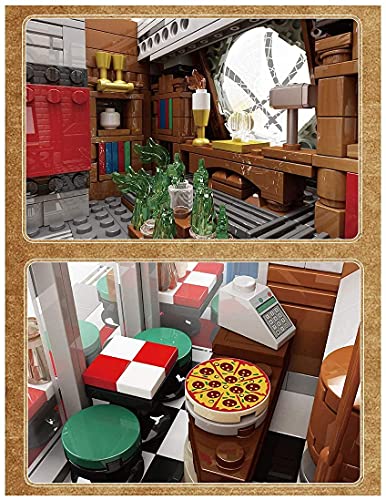 Modular Haus Bausteine Kit, 4 Ebenen Architektur Sanctum Sanctorum mit LED Beleuchtung, Häuser Konstruktionsspielzeug… – Bild 7