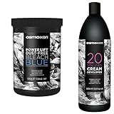 OSMO IKON Blue Bleach 500g + Cream Developer 6% KIT