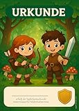 Generisch Tapferkeitsurkunde für Kinder zum Arztbesuch (50 Stück) z. Bsp. für Zahnarzt, Impfung, Blutabnahme usw.