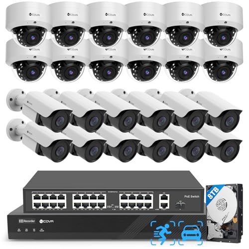 4COVR 32CH PoE Security Camera System (LYH54A5M3224)