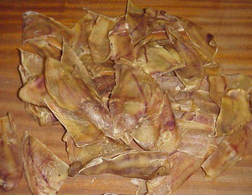 PIGS EAR CUT PIECES "THE ORIGINAL" (100 PIECES) NICE SIZE