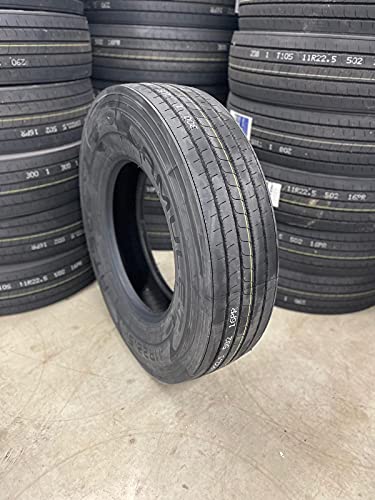 8 Tires 11R22.5 Amulet AT502 Trailer 16 Ply M 146 143 Commercial Truck (8)