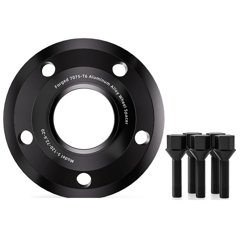 Élargisseurs de voie 5x112 CB 57.1 pour Passat avec cales de roue forgées noires