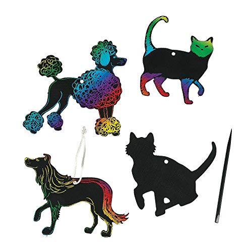 Magic Scratch Cats and Dogs - Crafts for Kids and Fun Home Activities