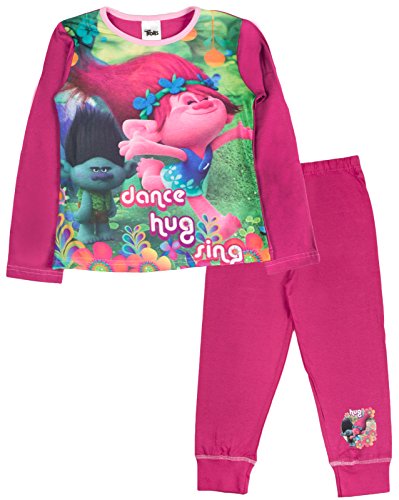 Trolls Pigiama lungo da bambina Trolls - Danza