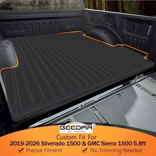 GEEDAR Heavy Duty Rubber Bed Mat