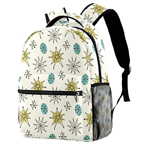 Bolsos de hombro de planetas coloridos y mochilas ligeras para viajes de montaña