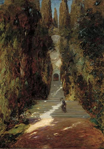 Affiche toile Segantini grand portrait 60x90cm pour décorer un mur