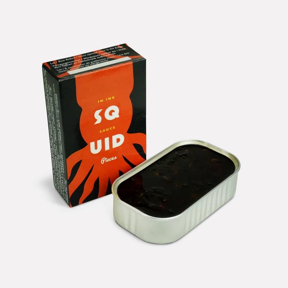 La Narval. Squid Pieces in Ink Sauce. 110g (3.88oz)