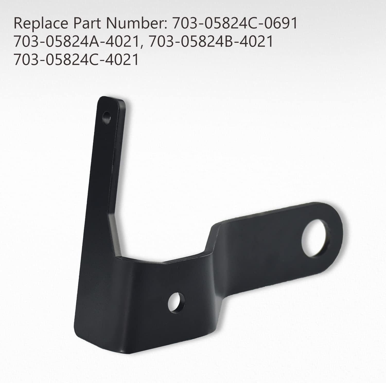 Fennoral 703-05824C-0691 Black Idler Arm Bracket Compatible with Troy-Bilt, MTD, CUB Cadet RZT42 Zero-Turn for Lawn Mowers with 42-Inch Mower Deck 17AC2ACG055 17AE2ACG004 and More.