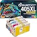 Produktbild Bubprint 405XL Kompatibel 4 Druckerpatronen kompatibel als Ersatz für Epson 405 XL für Epson WorkForce Pro WF-3820DWF WF-4820DWF WF-3825DWF WF-7840DTWF WF-4825DWF WF-4830DTWF WF-7830DTWF WF-7835DTWF