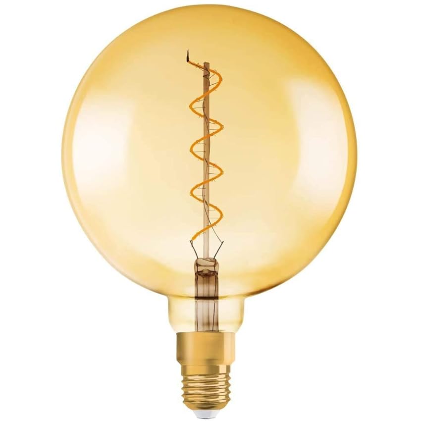 Osram Vintage 1906 LED Lampadina 5 W, Bianco, 1 Lamp
