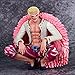 TENGFA Anime One Piece Donquixote Doflamingo Figure Oka Shichibukai Donquixote Doflamingo Figures Hand-Made Statue Model Ornament 15.5 cm